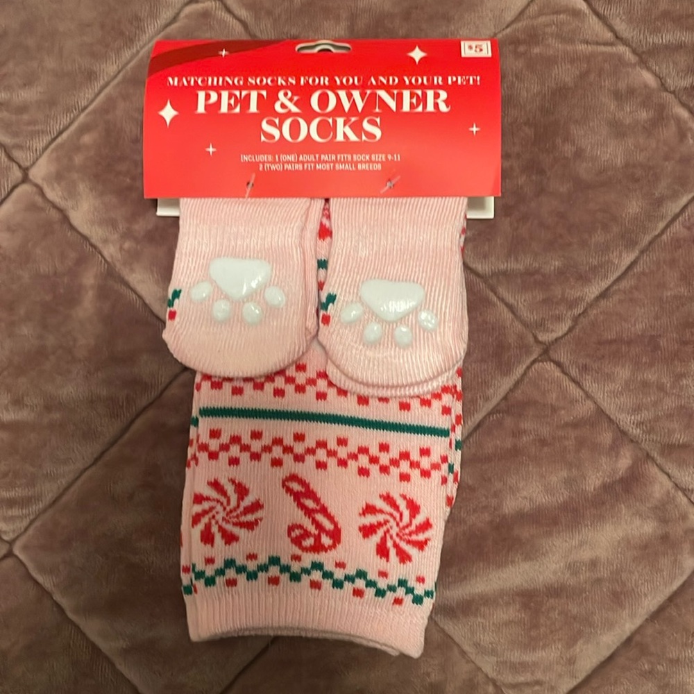 Pet and Owner Socks